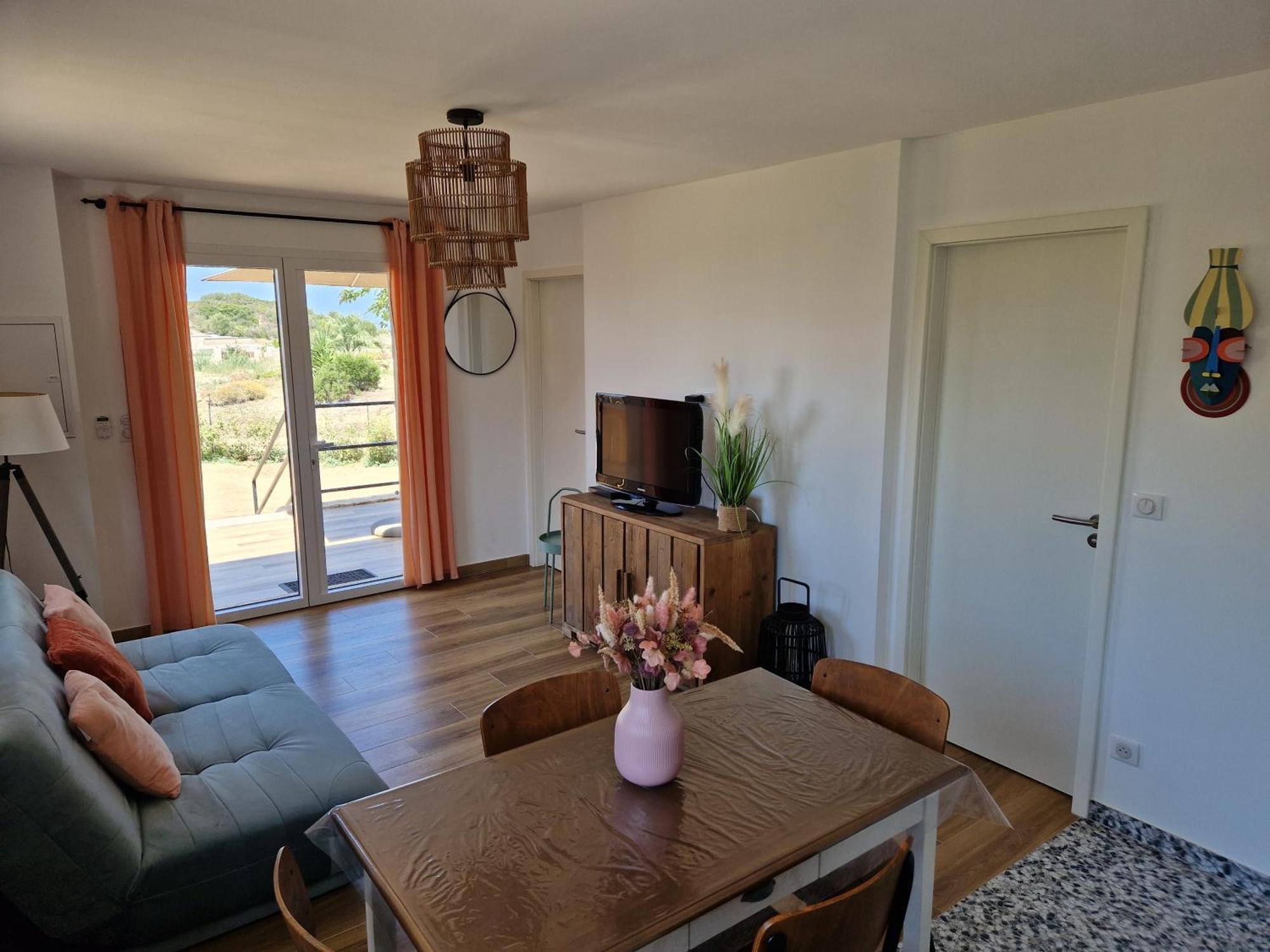 T2 Neuf Climatise Dans Villa A Corbara Eksteriør billede